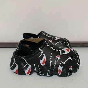 Champion Super Meloso Warped Clog Shoes-Size 10 Toddler NWT